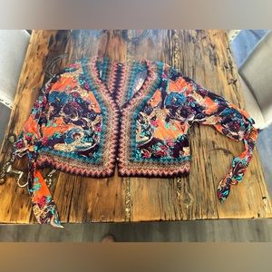 Free people Catch Me If You Can Blouse